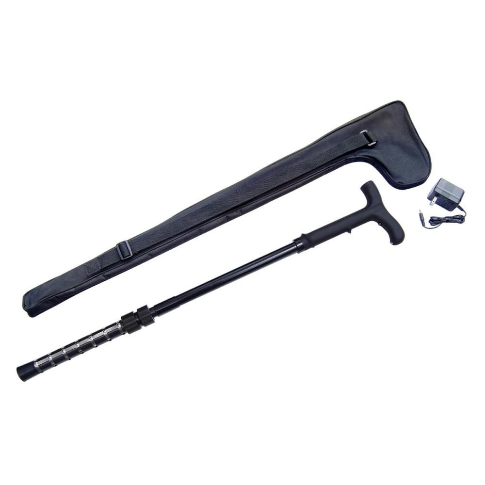 Zap ZAPCANE Stun Cane 1 Million Volts, LED Light, 250 lb Capacity, Black - View 2
