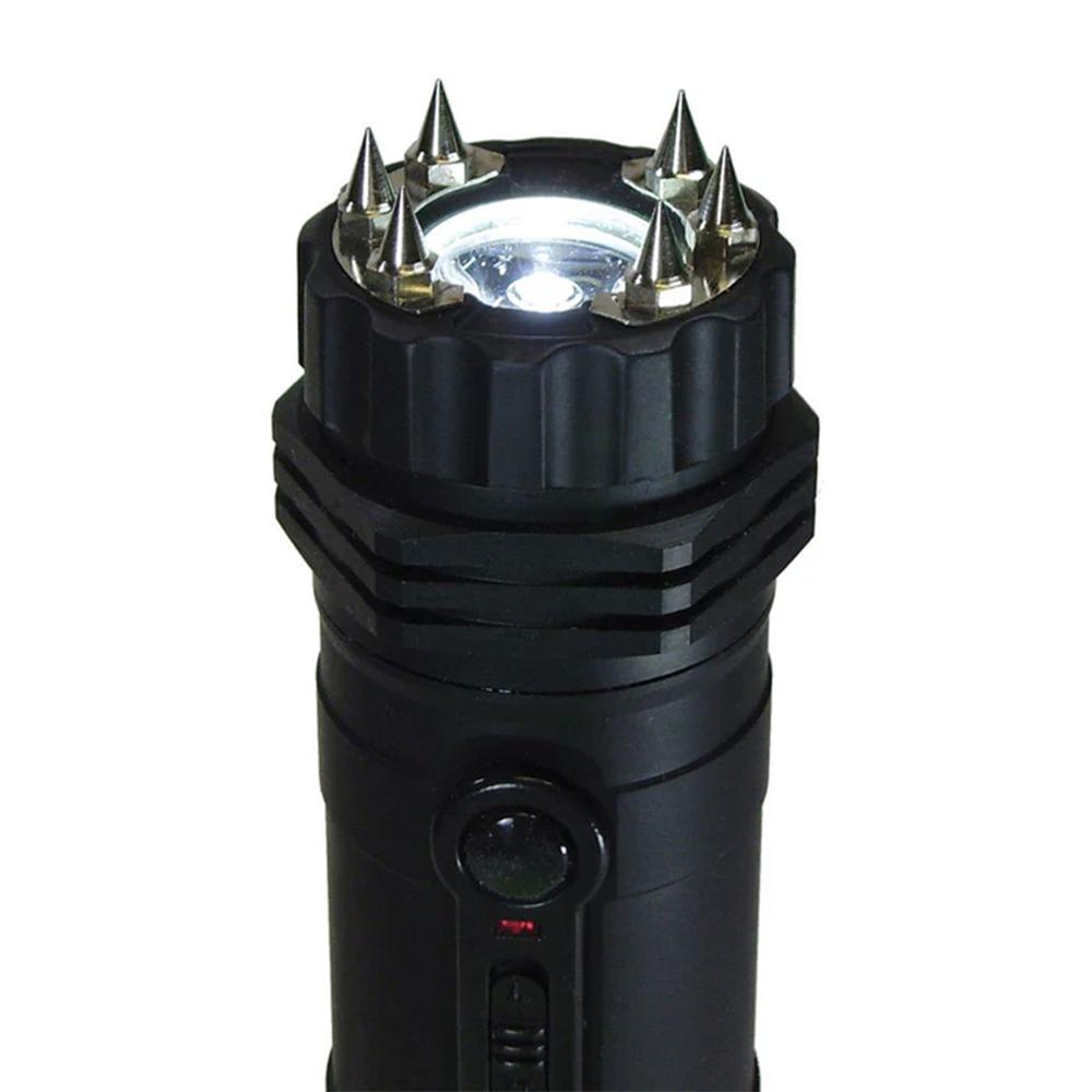 Zap ZAPLE Extreme Stun Gun/Flashlight 1M Volts Black Rechargeable - View 2