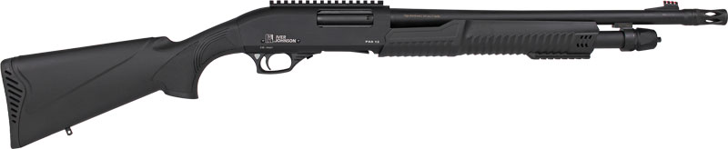 Iver Johnson Pump Action Shotgun 12 Gauge Matte Black Synthetic Finish - View 2