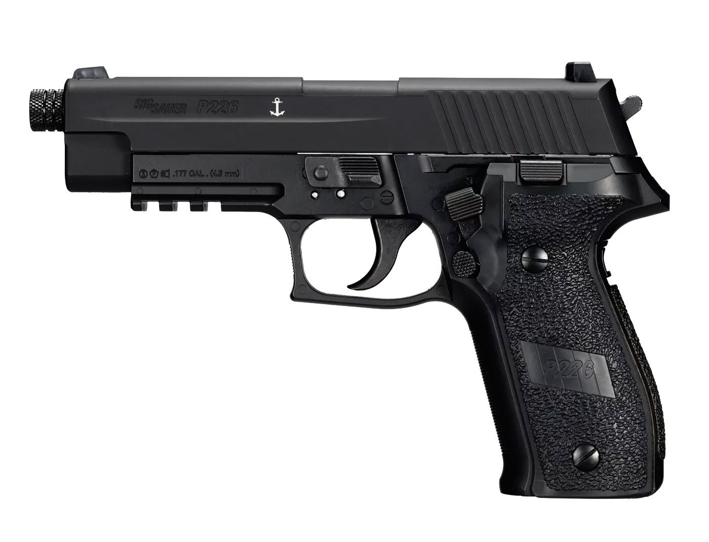 Sig Sauer Airgun P226 .177 Cal 12Gr Co2 16 Rd Blac - View 2