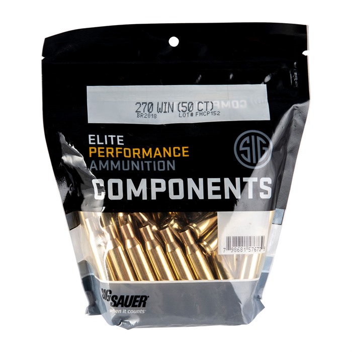 Sig SAUER BR2018 270 Winchester Brass 50/Bag - View 2
