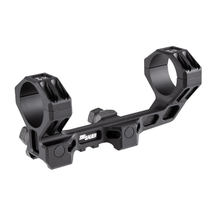 Sig SAUER Alpha3 Scope Mount 30mm 1.375 7075-T6 TI Hardware Bk SOA30001 - View 2