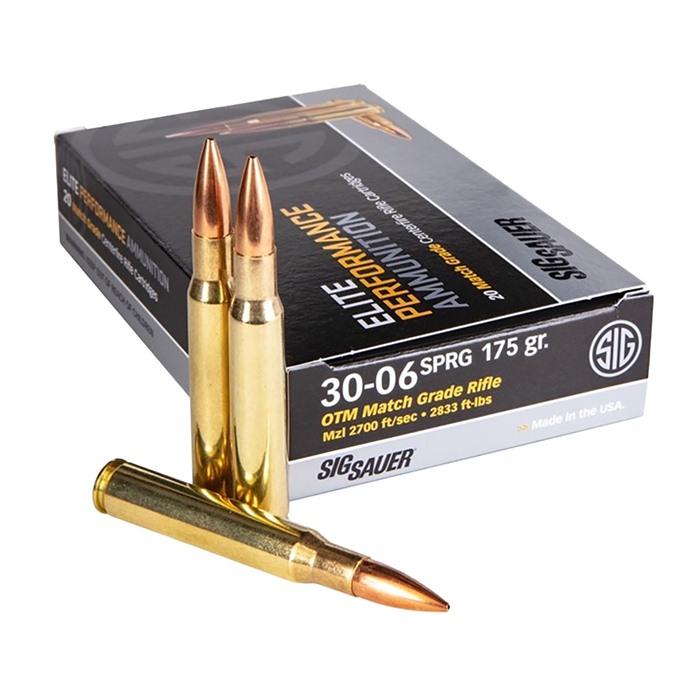 Sig Sauer E3006M2-20 Elite Match 30-06 175GR OTM 20RDS - View 2