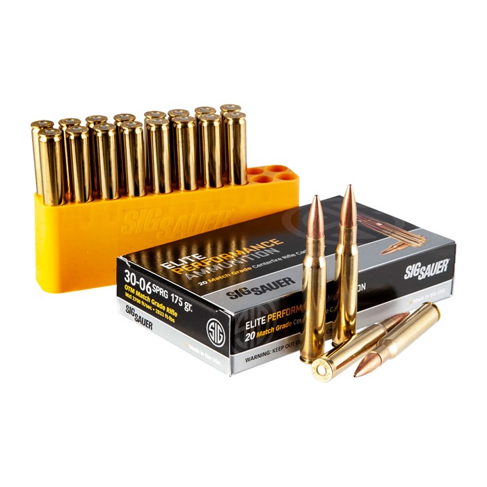 Sig Sauer E3006M2-20 Elite Match 30-06 175GR OTM 20RDS - View 4