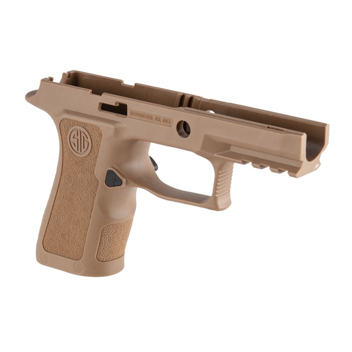 Sig Sauer P320c X Series MD 9/40 Coyote Grip Module Enhances Pistol Look & Feel - View 2