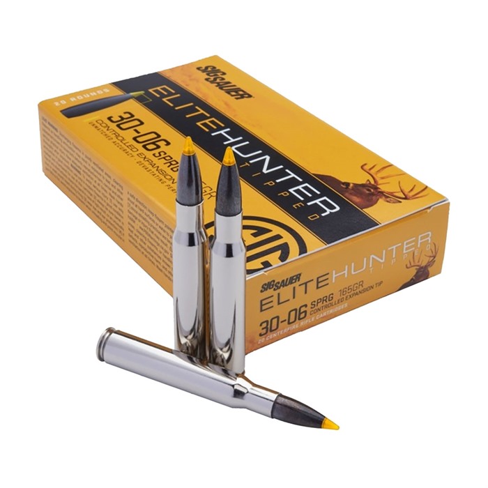 Sig Sauer Elite Hunter Tipped 30-06 Springfield 165 gr 2950 fps CET 20 Bx - View 2