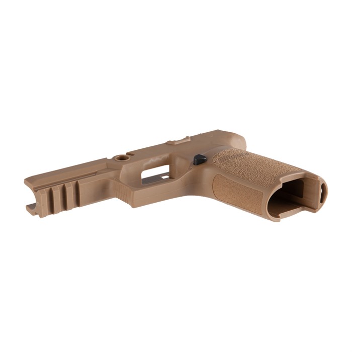 SIG Sauer P320 Grip Module: Coyote Finish, 9/40/357, Medium Size - View 5
