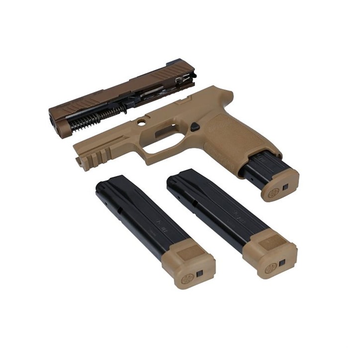 Sig Sauer M320/M18 9mm Coyote X-Change Kit 3 Magazines - View 2