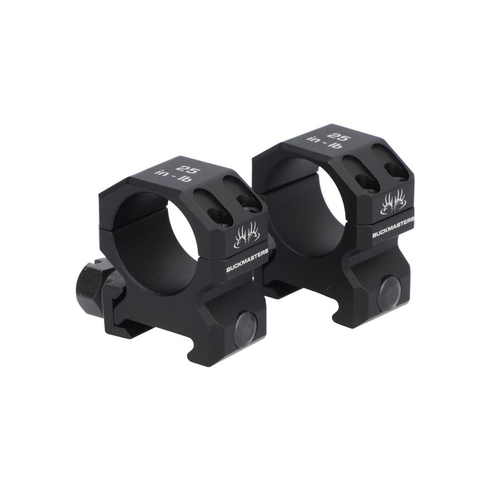 Sig Sauer Buckmaster 1" High Black Aluminum Hunting Scope Rings - View 2