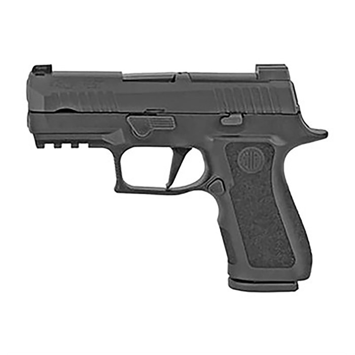 Sig Sauer P320 XCompact 9mm Luger 3.60" Barrel Black Optic Ready/Serrated Slide Stainless Frame XCompact Polymer Grips - View 2