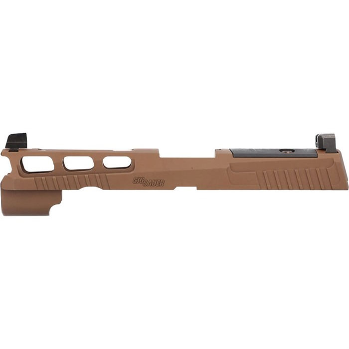 Sig Sauer P320 9mm Luger Coyote Brown Stainless Steel Optic Ready Slide - View 2
