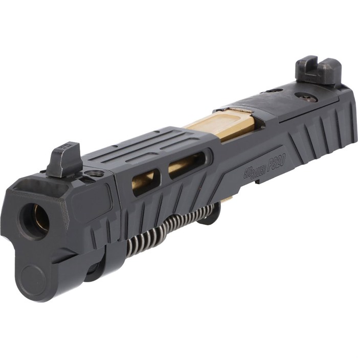 Sig Sauer 8901002 P320 9mm Gold/Black Slide XRAY3 Optic Ready - View 2
