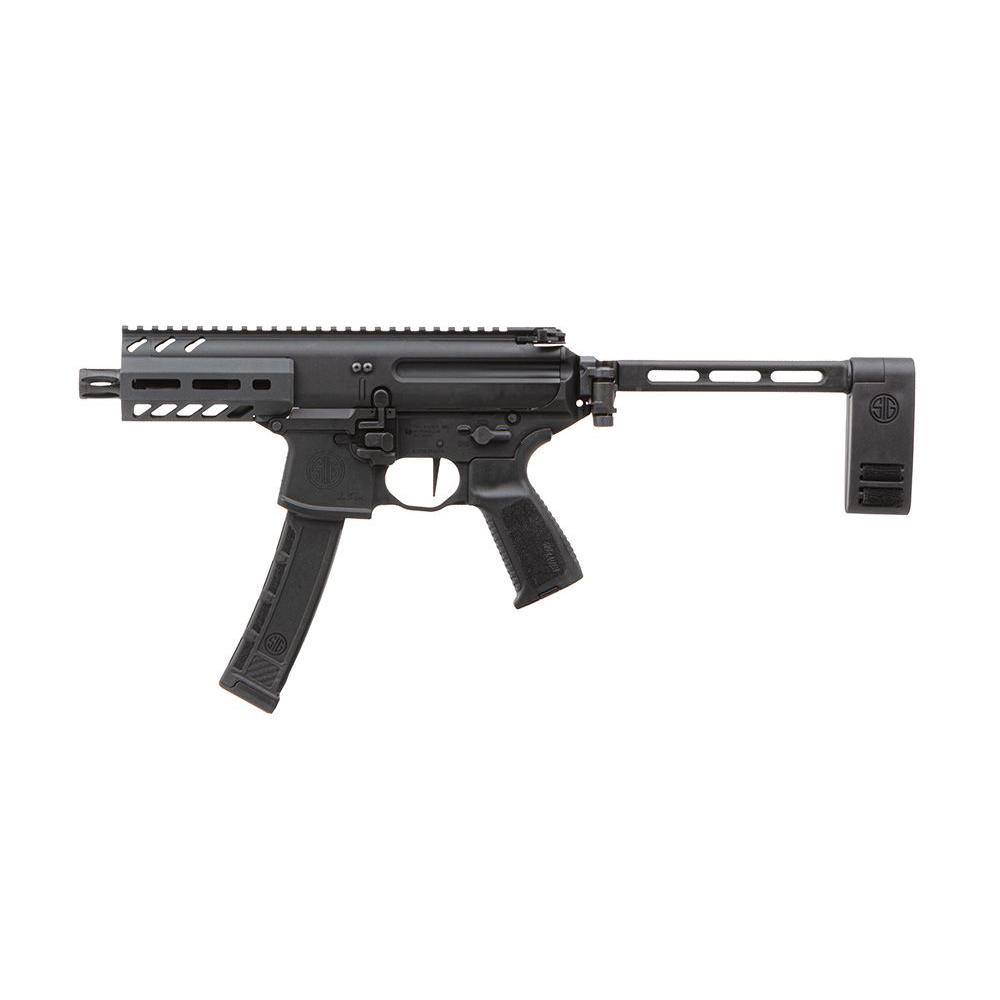 Sig MPX 4.5" 9mm Black Pistol with Aluminum M-Lok Handguard and 35RD Mag - View 2