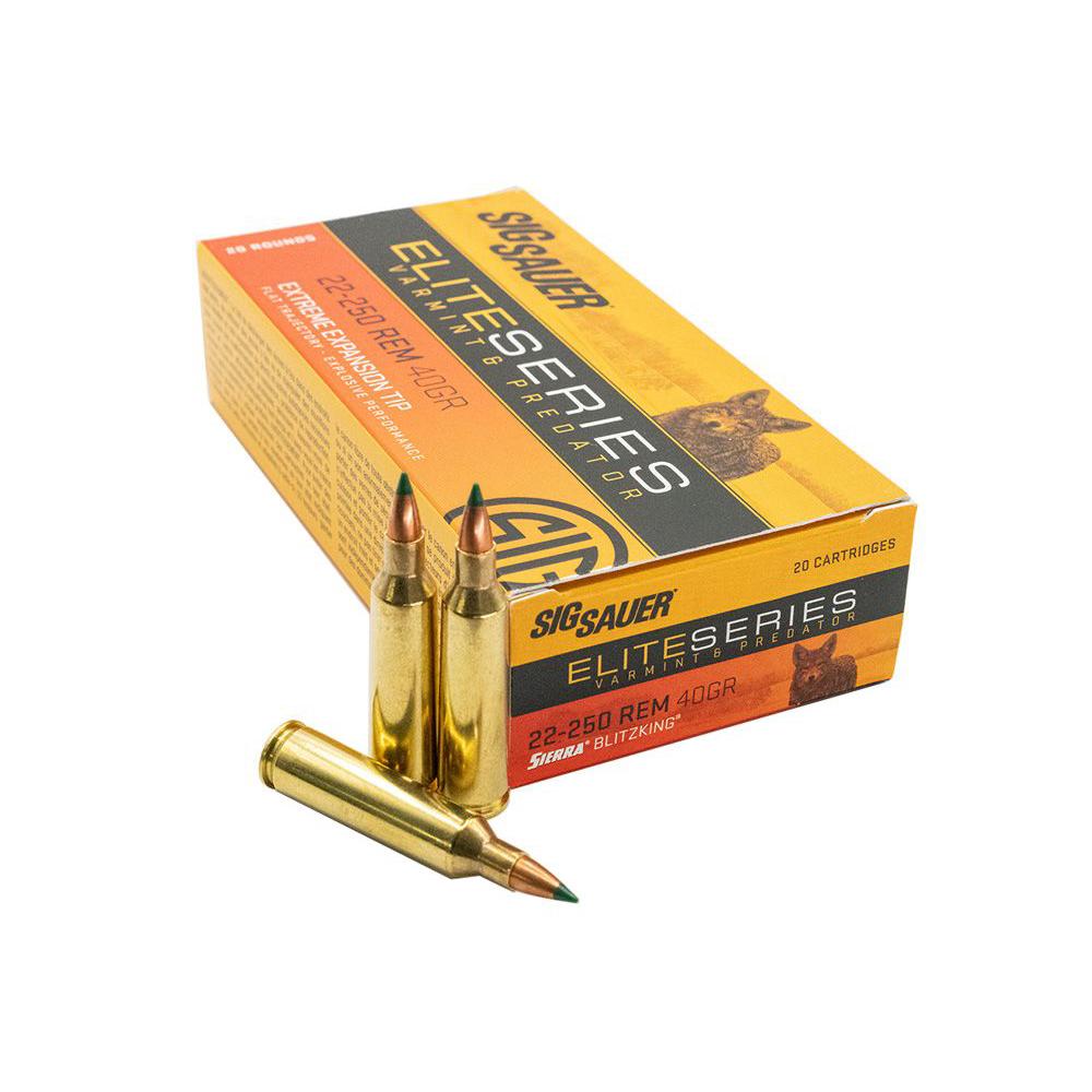 Sig Sauer E225VP4020 22-250Rem 40gr Extreme Expansion Tip 20/Box - View 2