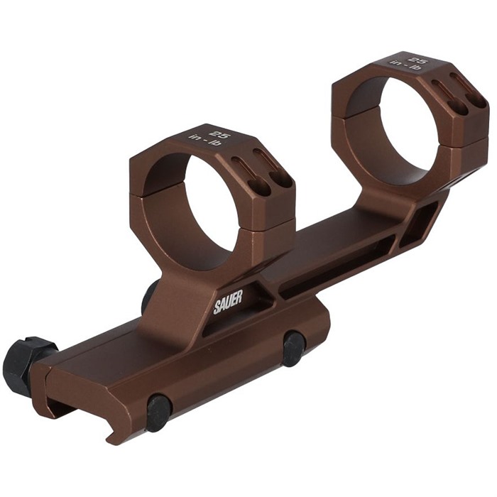 Sig Sauer SOA20016 TANGO MSR Scope Mount 30MM 1.535" Coyote Brown - View 3