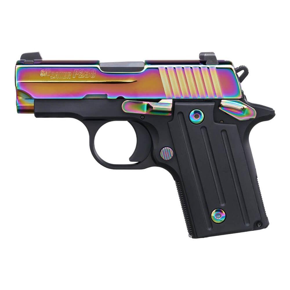 Sig SAUER P238 Micro-Compact 380 ACP 2.7in Siglite Sights 6rd SAO Pistol - View 2