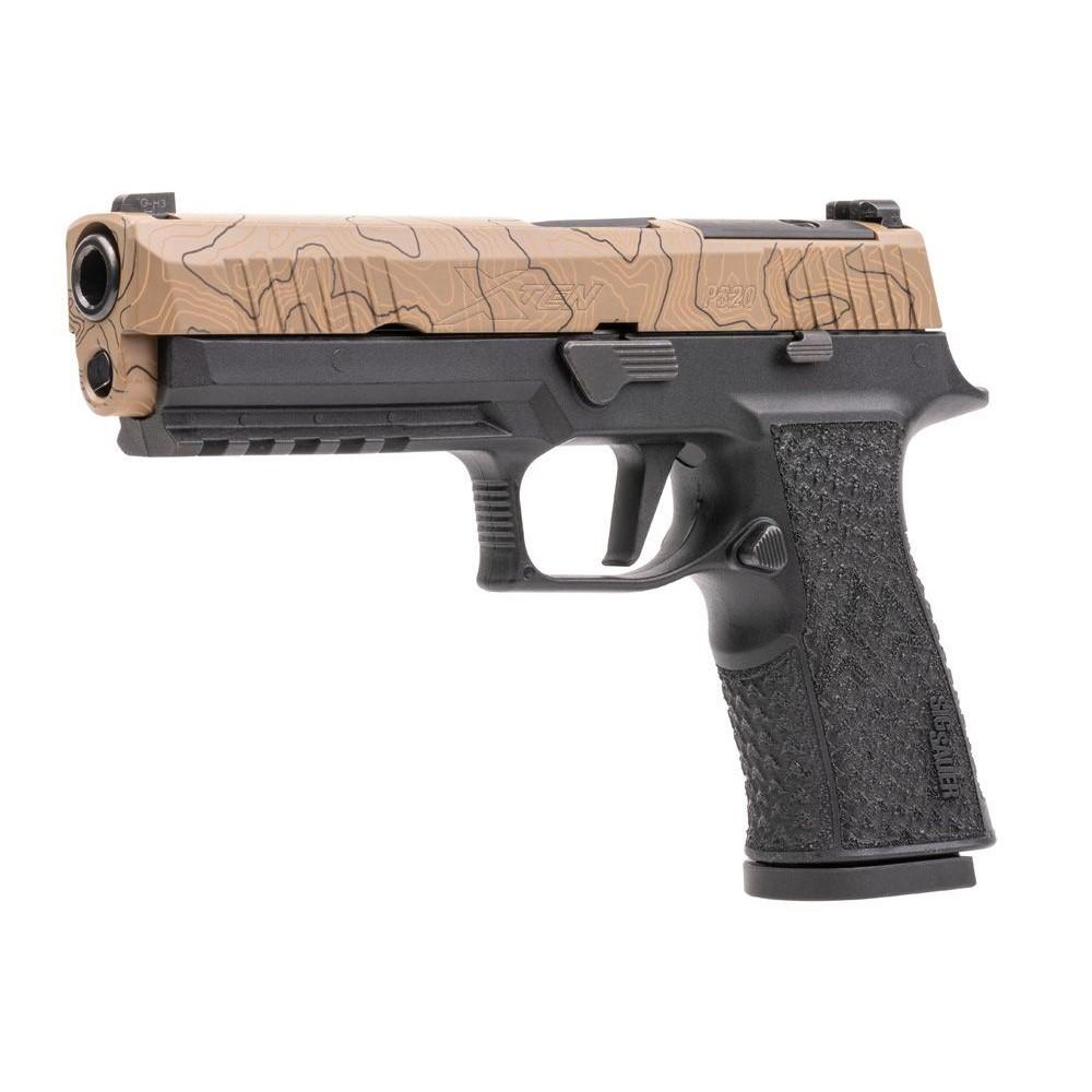 Sig Sauer P320XTEN 10MM 15+1 X-Ray3 Sights Topographic Cerakote Slide - View 2