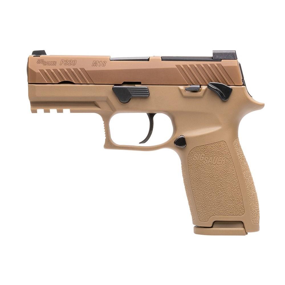 SIG SAUER P320 M18 Carry 9mm Coyote PVD Semi-Auto Pistol - View 2