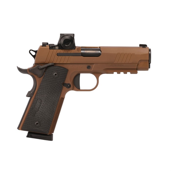 Sig Sauer 1911 X Carry 45 ACP 4.25" Coyote Semi-Auto Pistol 8RD - View 2