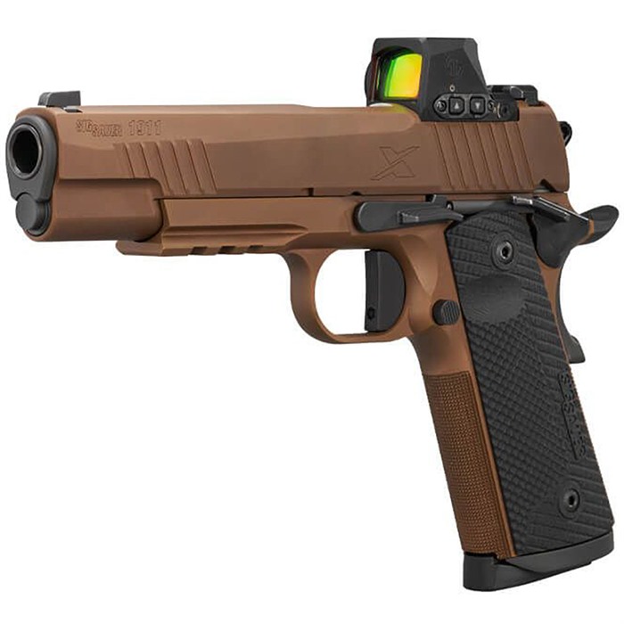 Sig SAUER 1911XR-45-CXR3-RXX 1911 X Series 45 ACP 5" Coyote Semi-Auto Pistol - View 2