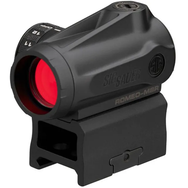 Sig Sauer ROMEO-MSR Gen II 1x20mm Green Dot Sight Black 2 MOA - View 2
