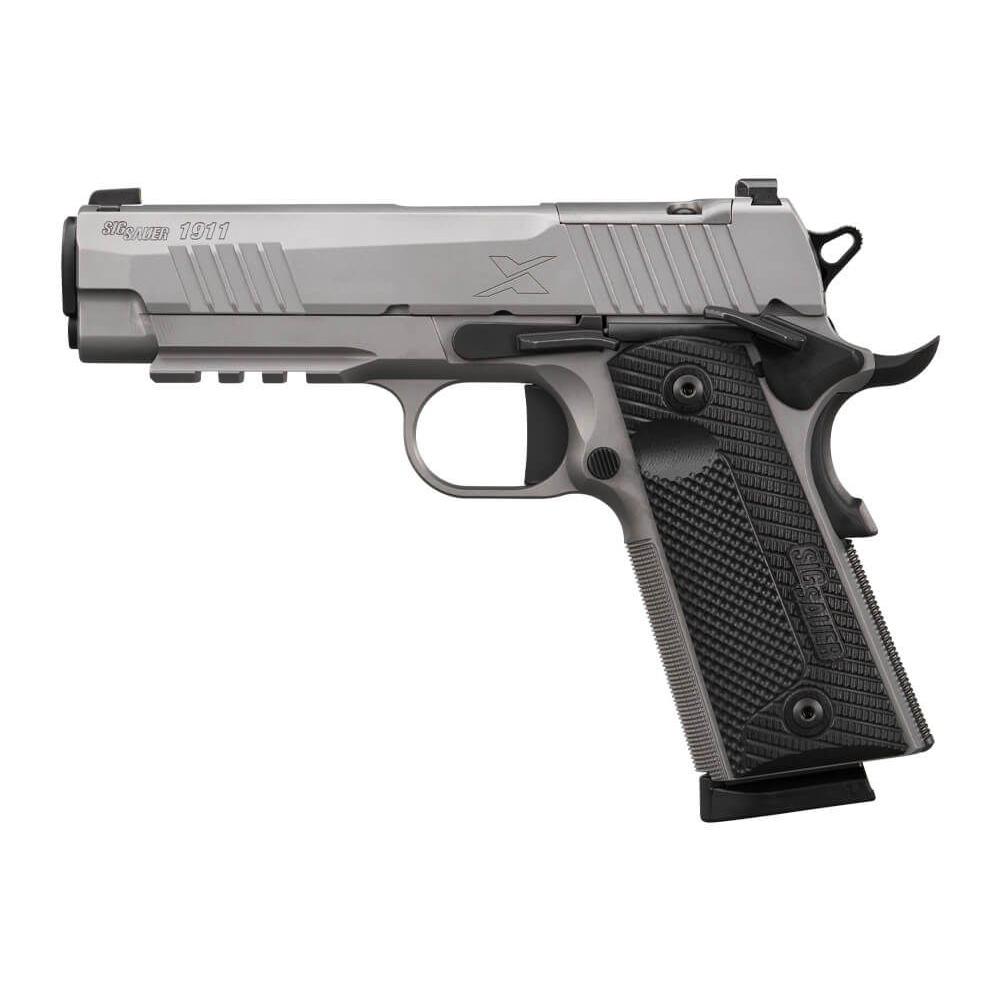 Sig SAUER 1911XR-45-SS 45 ACP 5" Stainless Semi-Auto Pistol 8+1 Capacity - View 2