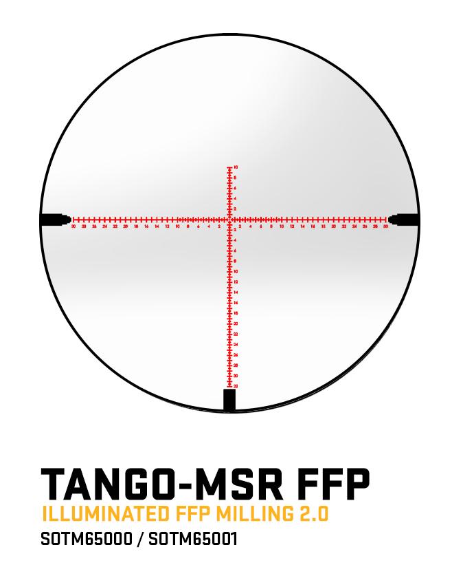 Sig Sauer TANGO MSR 5-30x56 FFP MRAD Scope - 34mm Tube, Illuminated Reticle - View 2