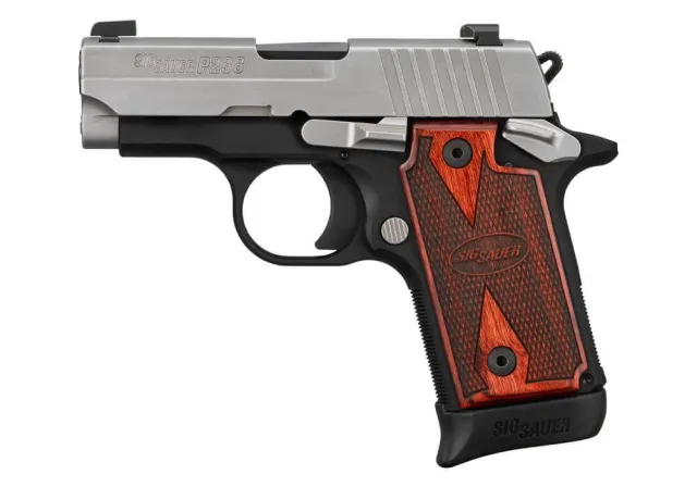 Sig SAUER P238 Two-Tone 380 ACP 2.7in 6rd/7rd Mags Pistol 238-380-TXR3 - View 2