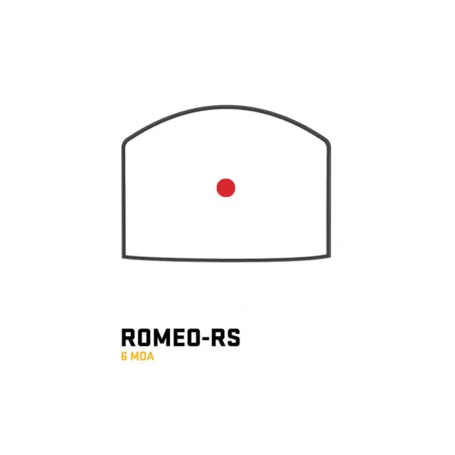 Sig Sauer Romeo-RS 24mm 6MOA Red Dot Sight Black Compact - View 2