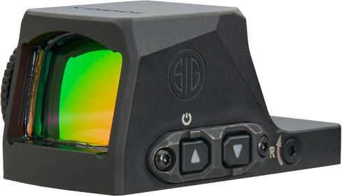 Sig Sauer Electro-Optics SORX1380 Romeo-X Enclosed Pro Black 1x24mm 3MOA Green Dot Reticle RX Footprint Mount - View 2