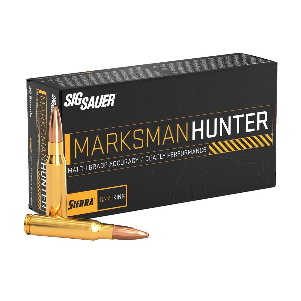 Sig SAUER Marksman Hunter 6.5 Creedmoor 130Gr JHP 20Rd/Box Rifle Ammo - View 2
