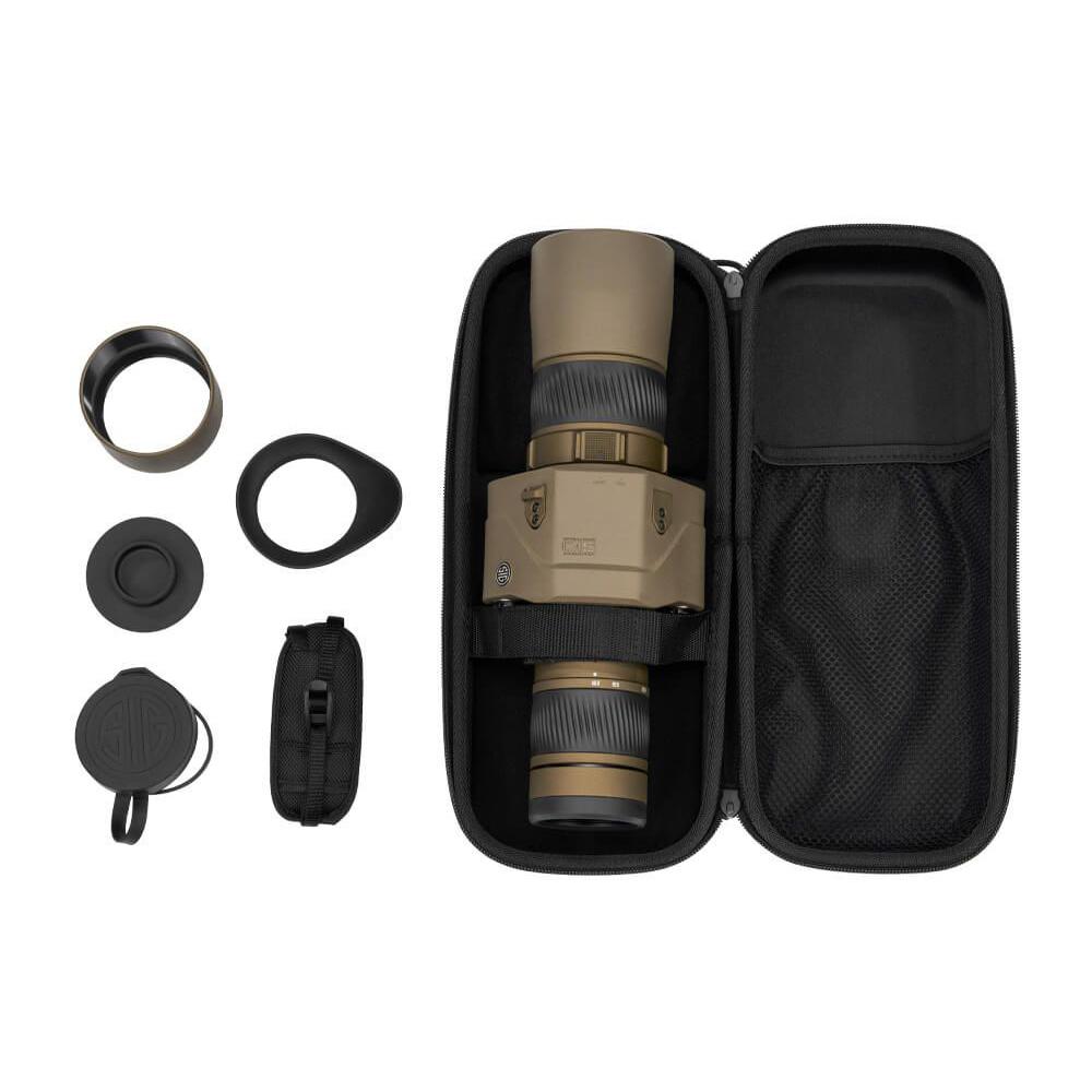 Sig Sauer SOO62001 OSCAR6 HDX Pro 16-32x60mm Spotting Scope FDE Armor - View 2