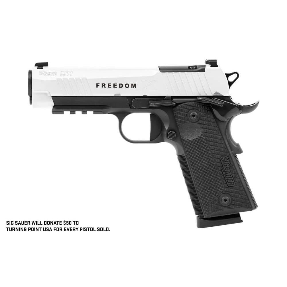 Sig SAUER 1911XCA-45-TWXR3-TP 1911 X Carry 45 ACP 4.2" White Cerakote Semi-Auto Pistol - View 2