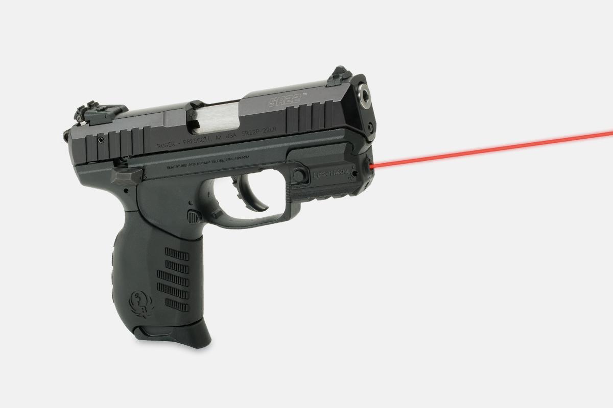 LaserMax LMSRMSR Red Rail Laser Ruger SR22/SR9/SR40 650nm 5mW Black - View 2