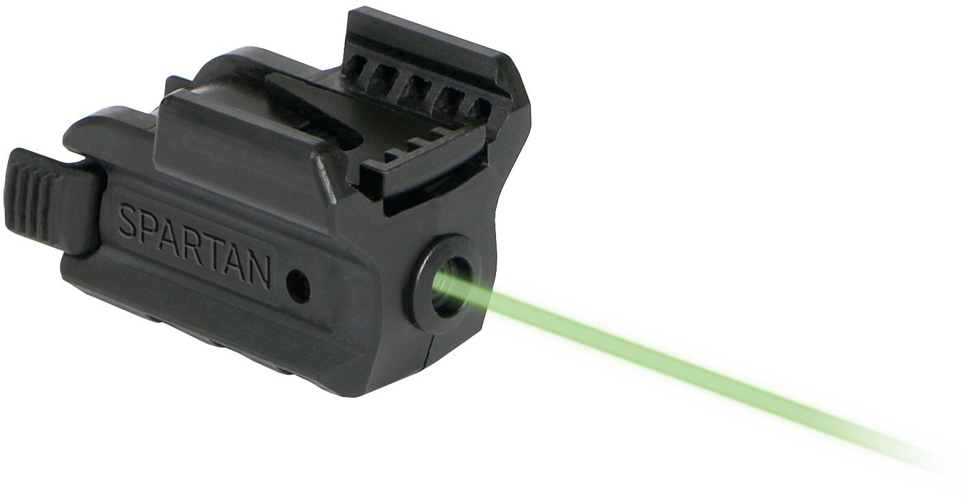 LaserMax SPSG Green Spartan Laser 5mW 520nM Black Rail Mount - View 2