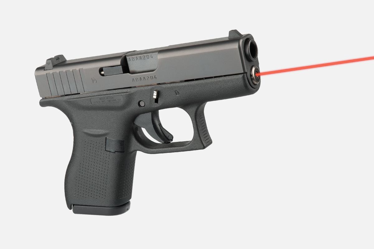 LaserMax LMSG42 Red Guide Rod Laser for Glock 42, 5mW, 635nM, Black - View 2