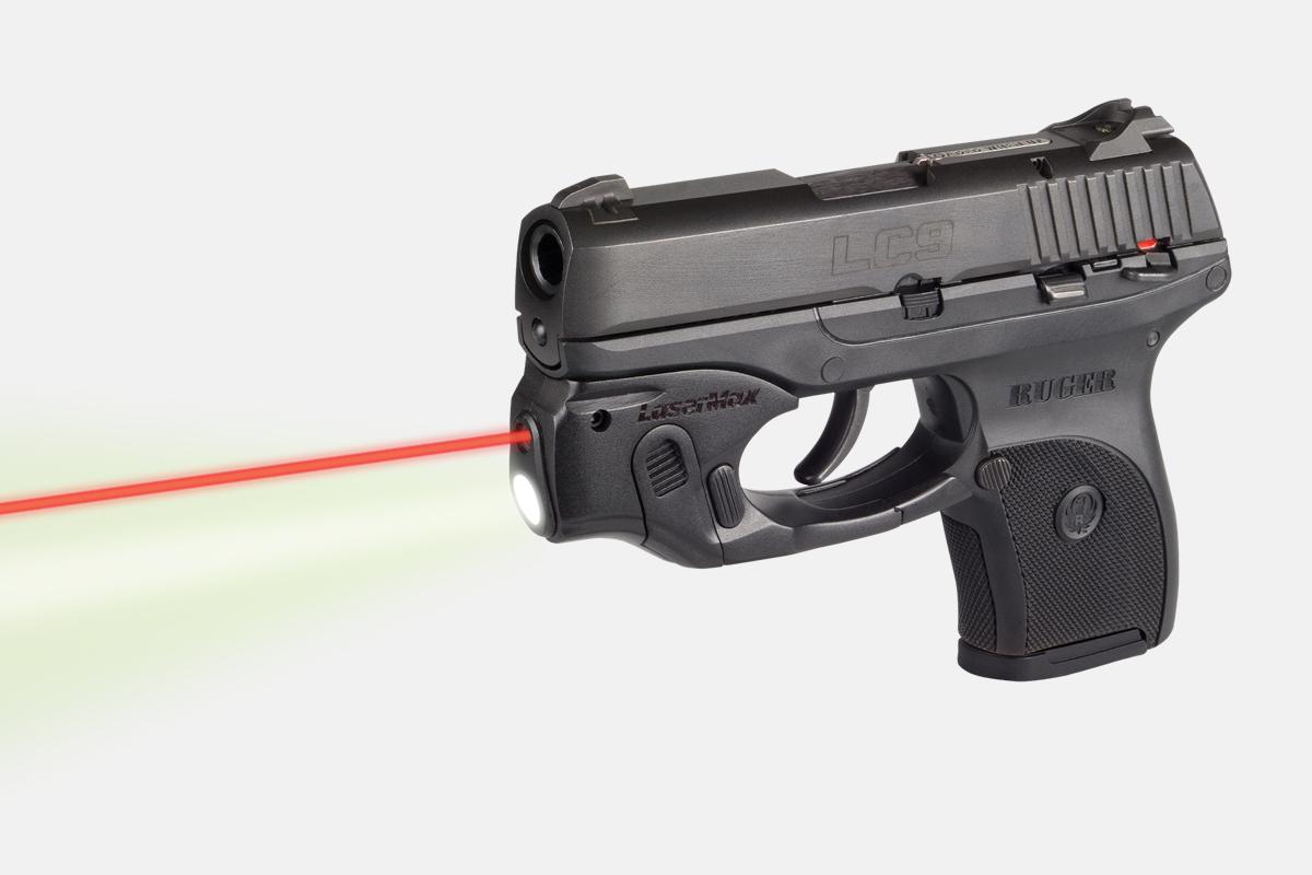 LaserMax CFLC9CR Red Laser/Light Combo Ruger LC9/LC9s/LC380/EC9s Black - View 2