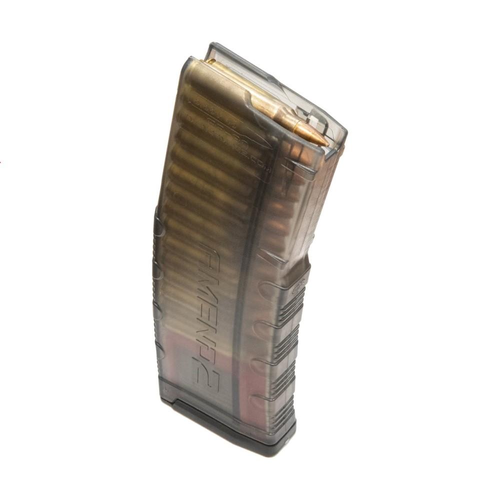 Amend2 Mod-C AR-15 Magazine 5.56/.223 30-Round Translucent Smoke - View 2