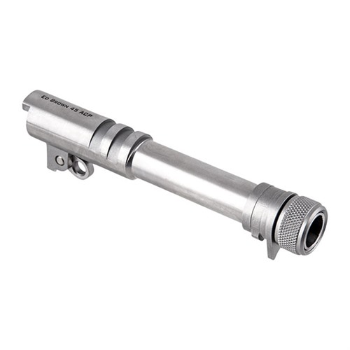 Ed Brown 9243-45-SR 1911 .45 ACP 4.25" Threaded Barrel Stainless Steel - View 2