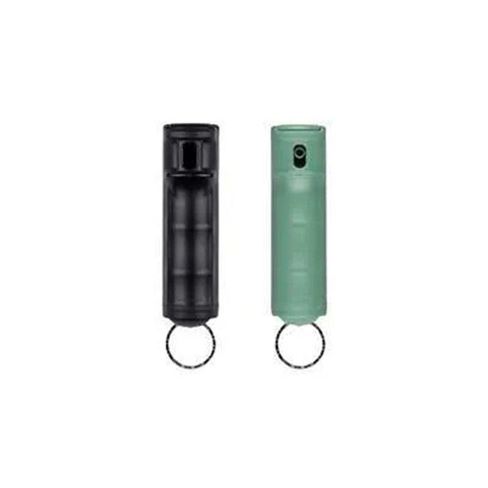 Sabre Flip Top Black/Sage Green Pepper Gel with Snap Clip (F15-BKSGG-04) - View 2