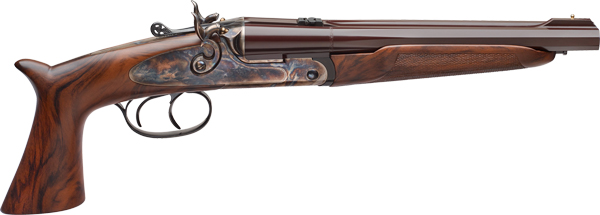 Pedersoli Howdah 45/410 Vintage Pistol - 10.25" Barrel, Walnut Furniture - View 2