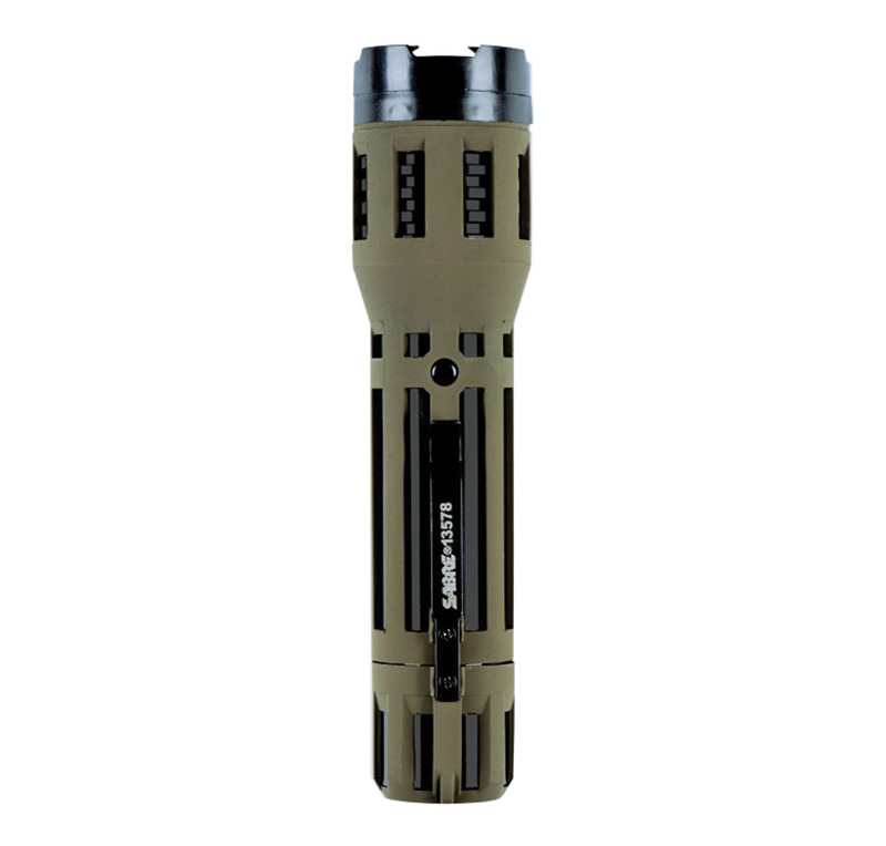 Sabre S2000SFG Stun Gun 2.51 uC Green 130 Lumen LED Aluminum Holster - View 2