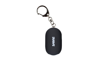 Sabre 2-in-1 Alarm 130db 20 Lumen LED Light Snap Hook Black - View 2