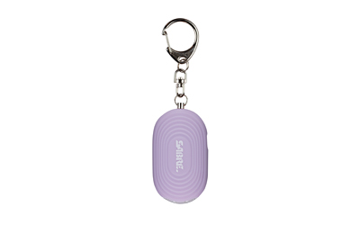 Sabre 2-in-1 Alarm 130db 20 Lumen LED Light Snap Hook Lavendar - View 2