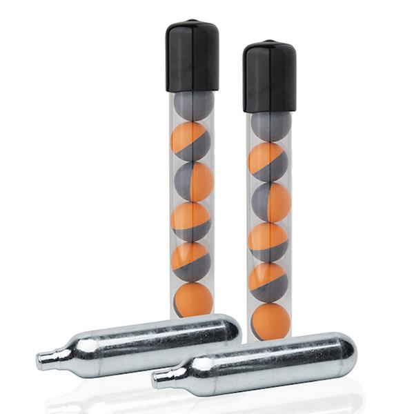 Security Equipment SPOCPR01 14 Live Projectiles 2 CO2 Cartridges - View 2