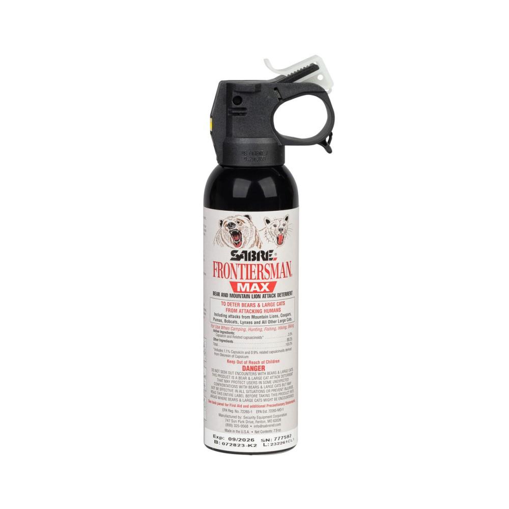 Sabre FBADX-03 Frontiersman Bear/Mountain Lion Spray 7.9 oz 40 Ft Range - View 2