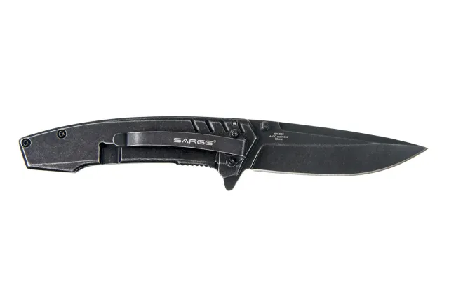 Sarge Knives Stone - Stoash Frame Lock Folder - View 2