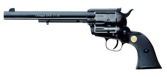 Chiappa CF340182 SAA 1873 Revolver 17 HMR 10-Shot 7.5" Blued Steel Barrel - View 2