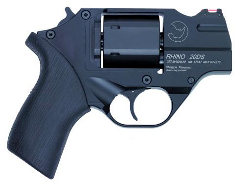Chiappa RHINO 200DS BLACK FINISH RUBBER GRIPS FIXED SIGHT 2" BBL .357 MAG - View 2
