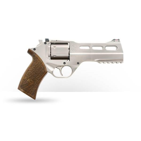 Chiappa CF340.247 Rhino 50SAR 357 Mag Revolver 5" Nickel Walnut Grip - View 2